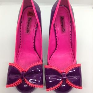 Betsey Johnson Janae wedges size 8.5